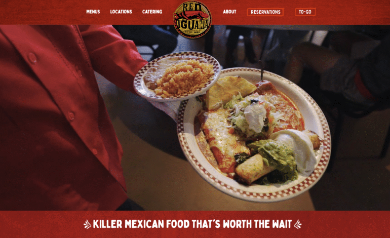 Red Iguana Launches New Website